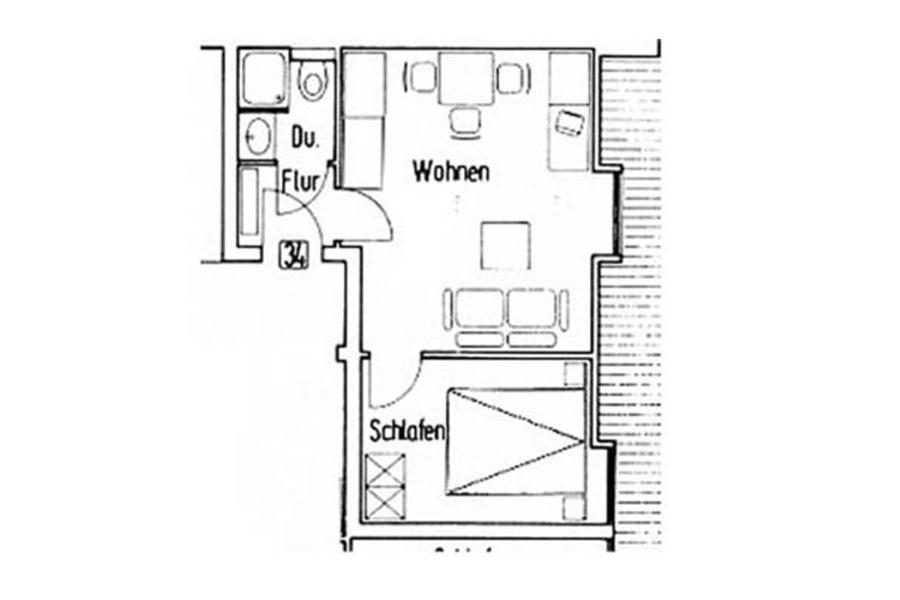 Haus Bielefeld Ferienwohnung 34 Norderney Zewnętrze zdjęcie